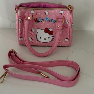 Hello Kitty Pink Mini Bag with Red Accents